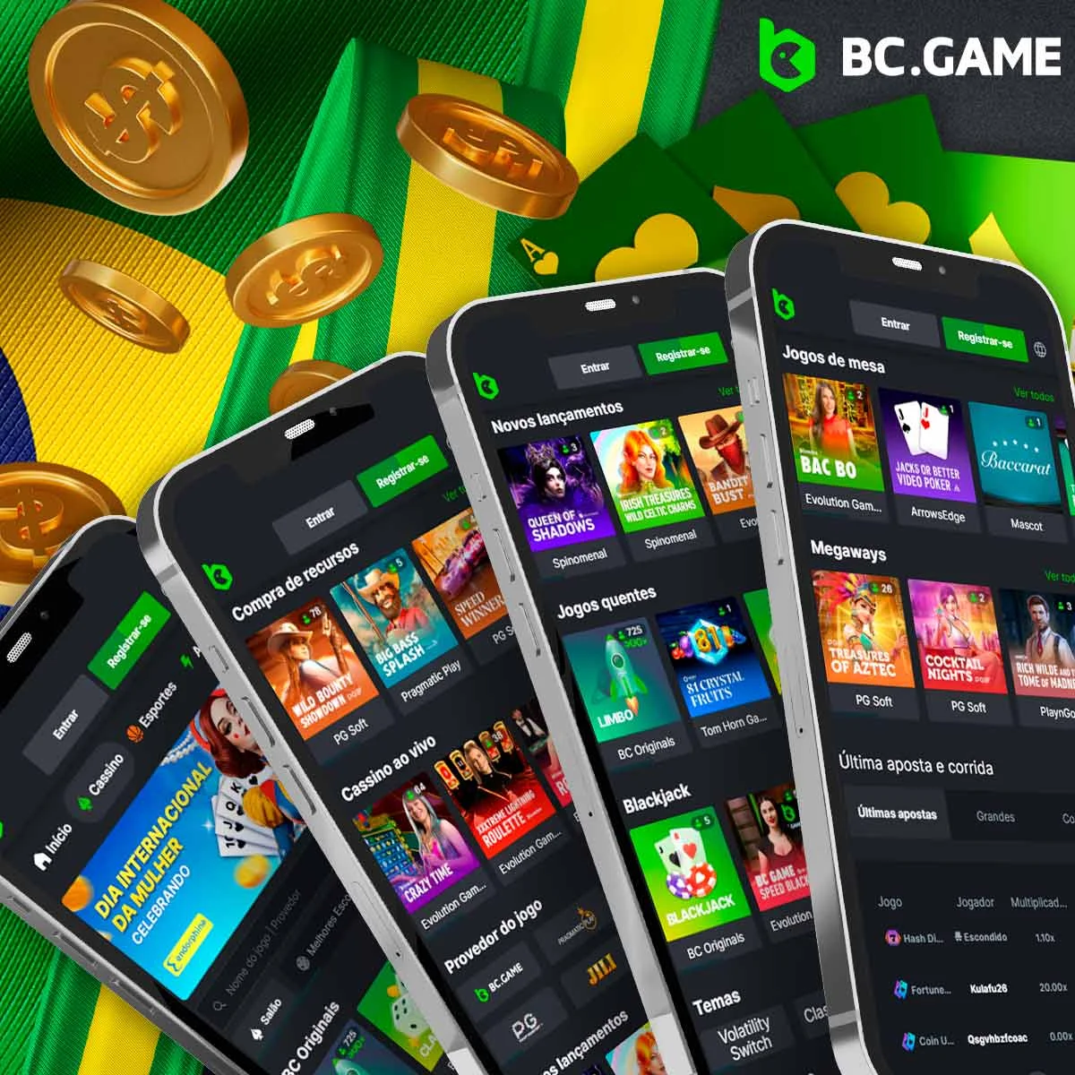 Como funciona a aplicação móvel do casino BC Game?