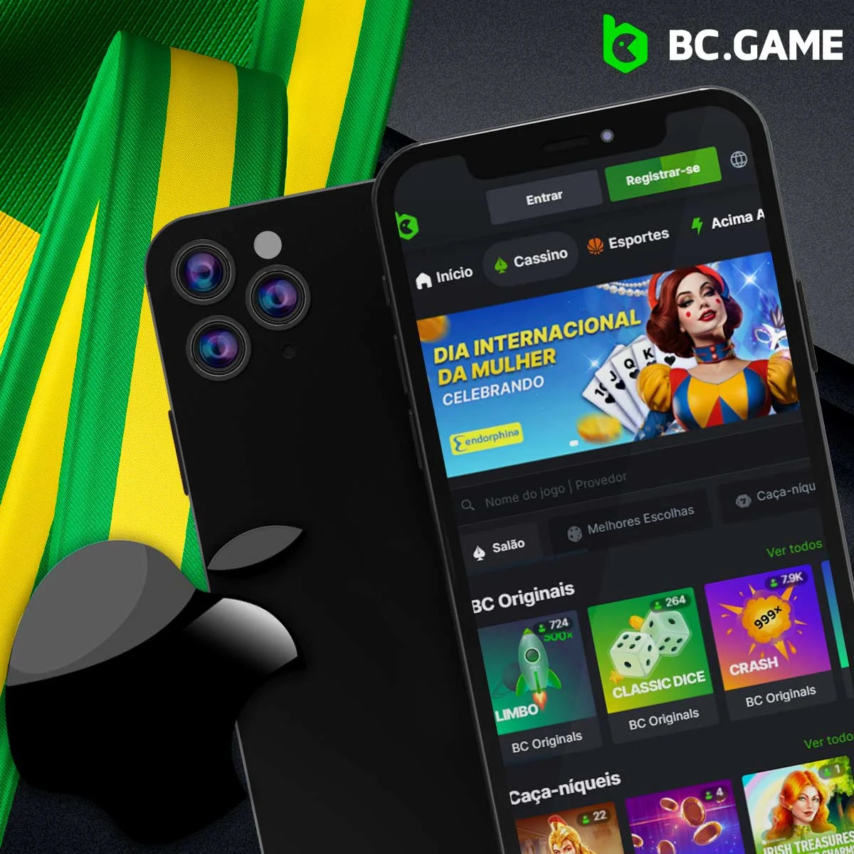 Instalar a aplicação móvel BC Game no iOS