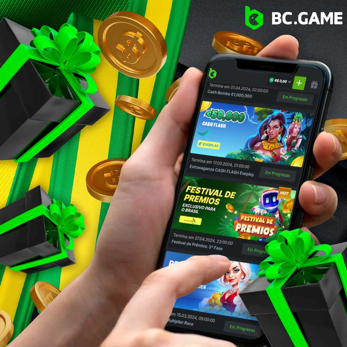 A BC Game oferece um bónus pela instalação da aplicação móvel?