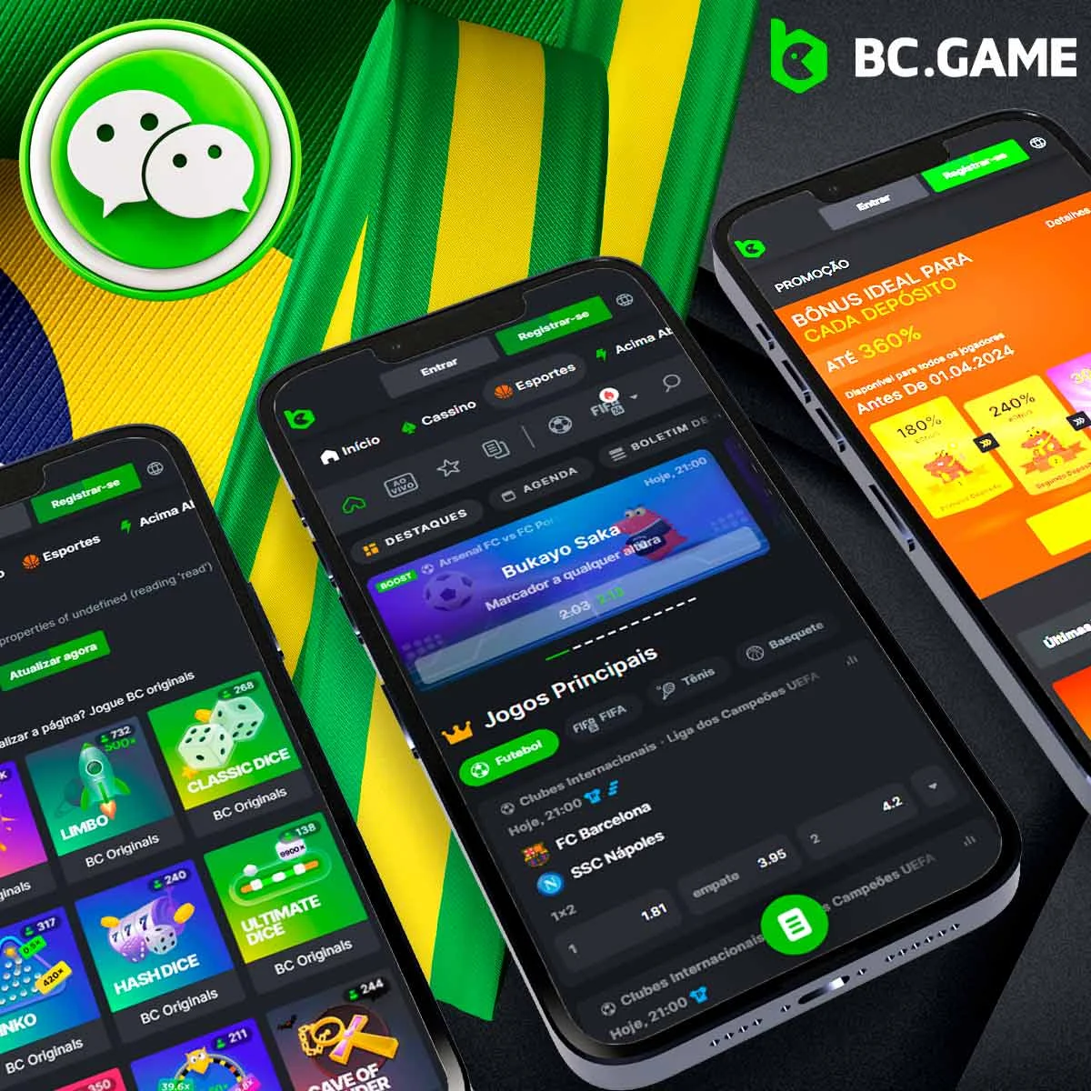 Análise da aplicação móvel BC Game no Brasil